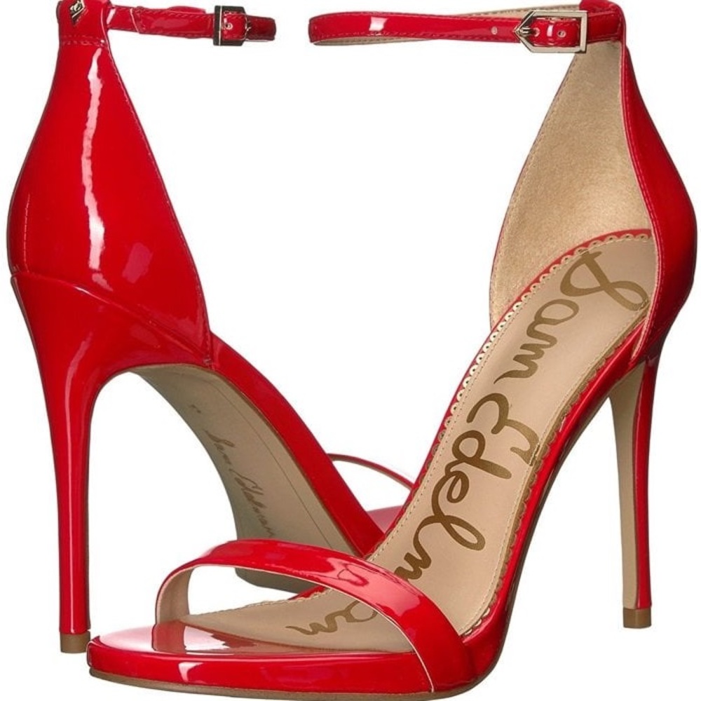 Sam Edelman Ariella sandal / Patent Red / Size 8